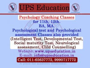 Best Psychology Coaching in Delhi - UPS Education