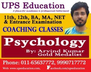 Best Psychology Classes in Delhi