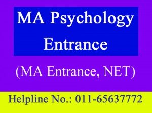 Best M.A Psychology Entrance In Delhi 