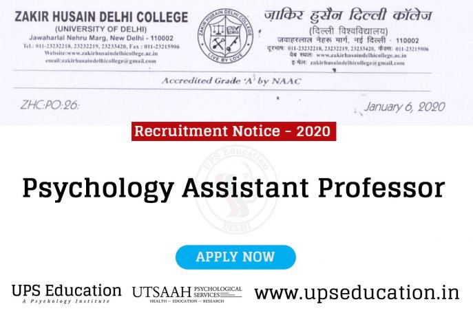 psychology research jobs delhi