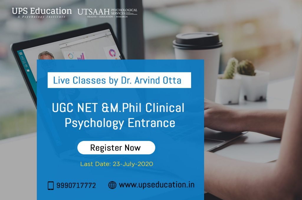 Live Classes by Dr. Arvind Otta for Psychology Entrance Preparation