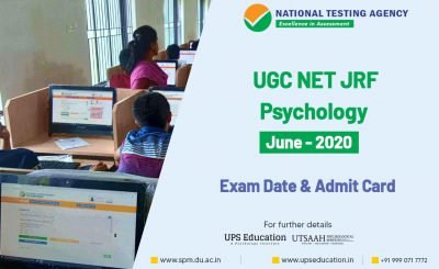 UGC NET JRF Psychology June 2020 Exam Date