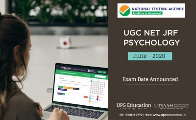UGC NET JRF Psychology June 2020 Exam Date Out