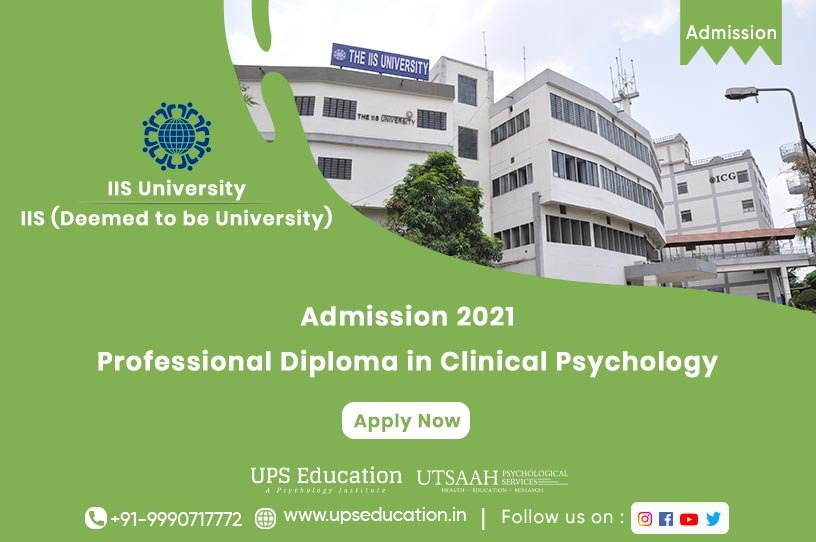 IIS University, PDCP Course Admission 2021—UPS Education