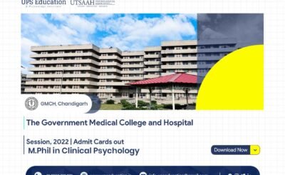 GMCH Chandigarh Admit Cards out for M.Phil Clinical Psychology Entrance Exam
