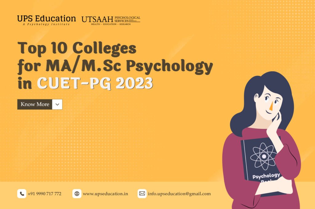 Top 10 Colleges for MAM.Sc Psychology in CUET PG