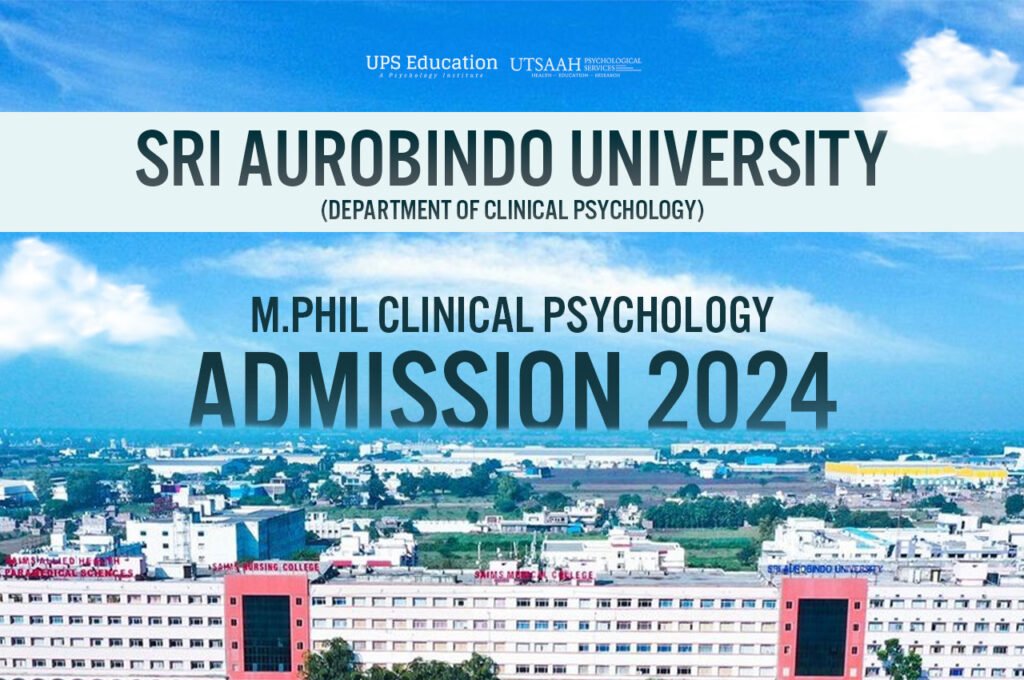 Sri Aurobindo MPhil Clinical Psychology 2024