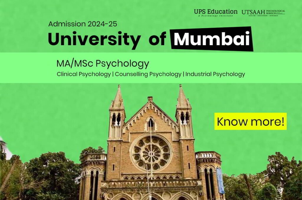 University of Mumbai MA Psychology Admission