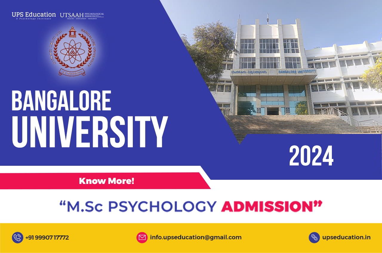 Bangalore University MSc Psychology Admission 2024