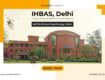 IHBAS MPhil in Clinical Psychology 2024-26 Admission