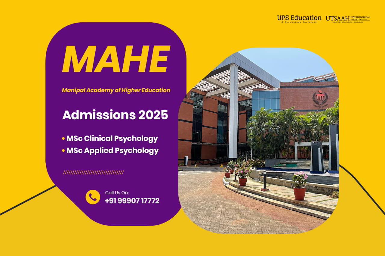 Manipal MSc Psychology Admission 2024