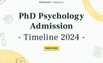 PhD Psychology Admission Timeline 2024