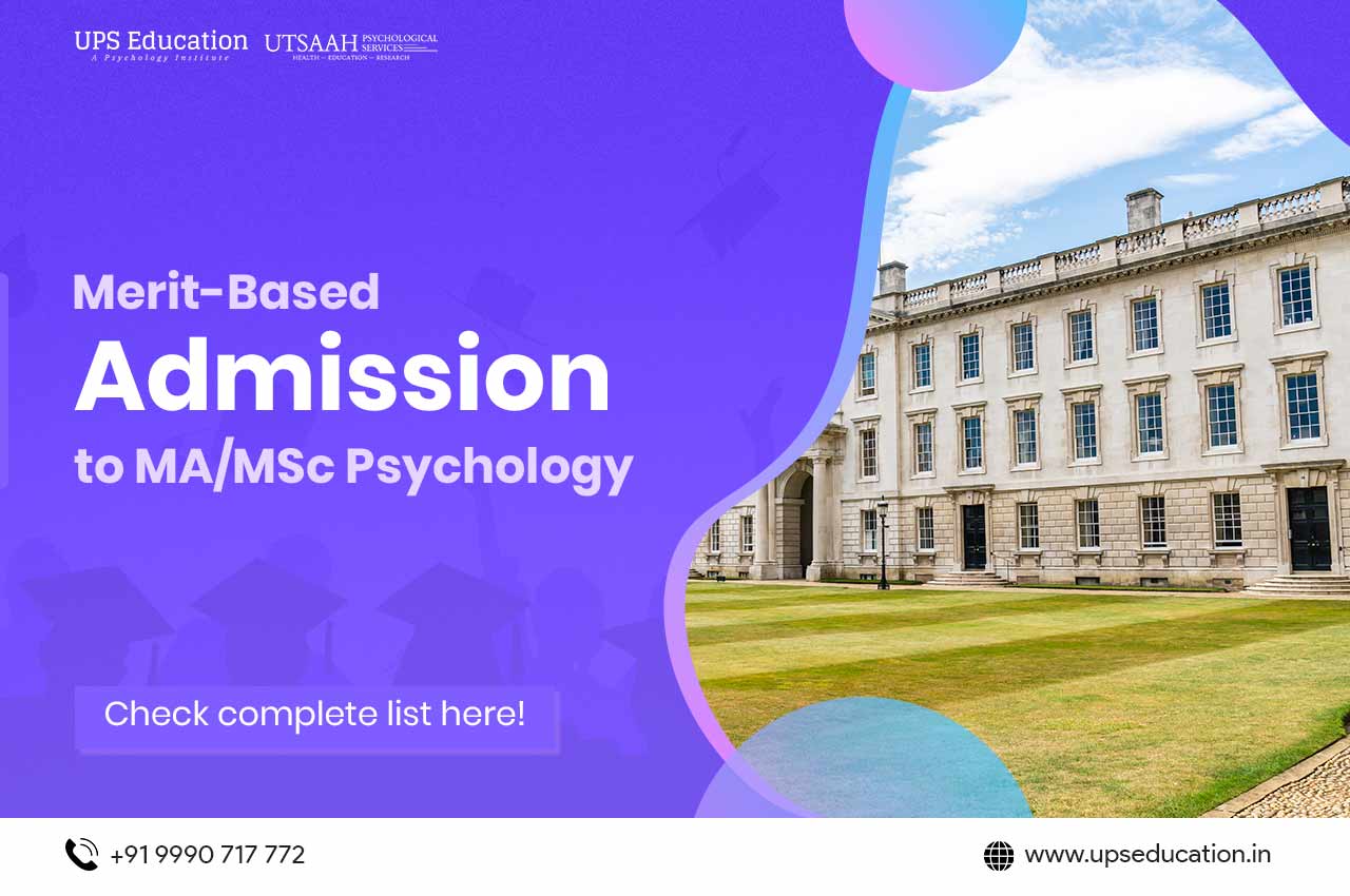 List of Colleges Offering Merit-Based Admission for MA/MSc Psychology