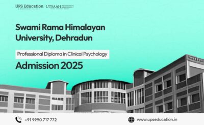 SRHU Dehradun Professional Diploma in Clinical Psychology 2025