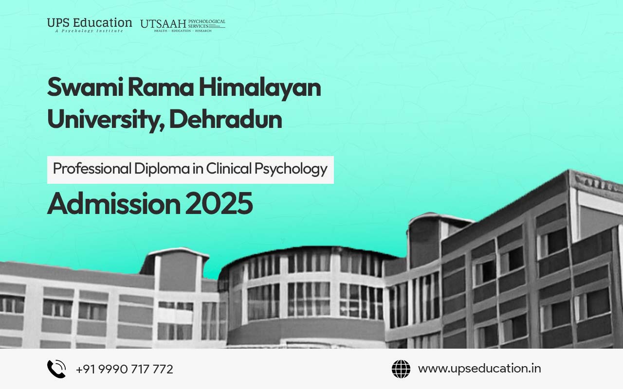 SRHU Dehradun Professional Diploma in Clinical Psychology 2025